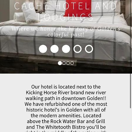 The Cache Hotel And Lodgings Golden Exterior photo